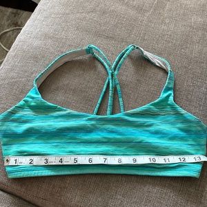 Green\ blue lululemon bra
